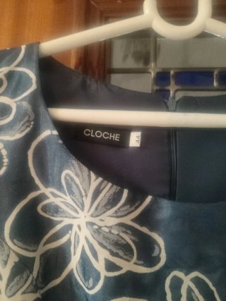 Vestido CLOCHE floral talla 44