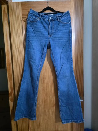 Jeans Denim Co. Bota Ancha Talla 44