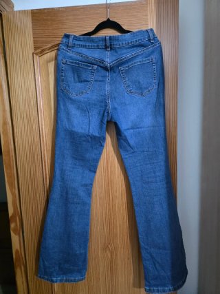 Jeans Denim Co. Bota Ancha Talla 44