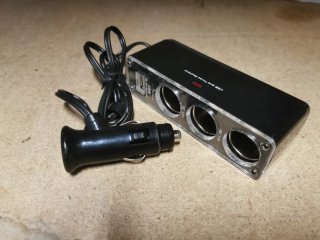 Regleta 3 Tomas Mechero + USB 12V