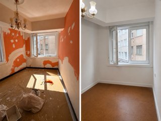 Servicio de reparación y pintura de paredes