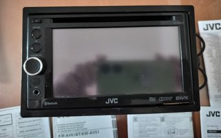AUTORADIO JVC-AV61BT. PANTALLA 6’ TÁCTIL. 2 DIN.