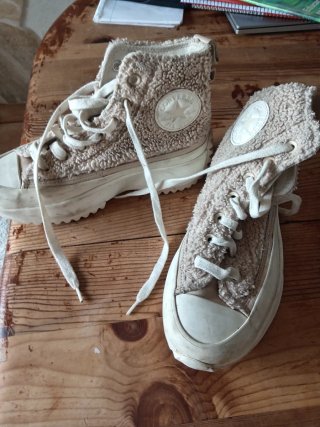 Converse Blancas Talla 37,