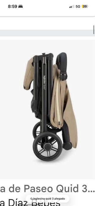 Silla de paseo Inglesina Quid 3 Negra