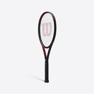 Raqueta de tenis adulto, Wilson Clash 100 L V3 negro naranja