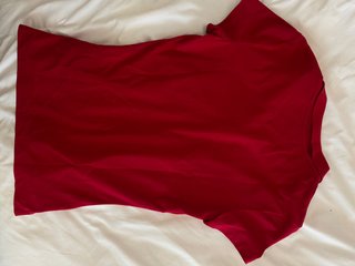 Polo Tommy Hilfiger Mujer Talla S Rojo