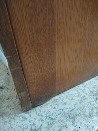 Mueble comedor madera antiguo