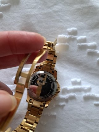 Reloj Jaguar Oro y Bolso a Juego