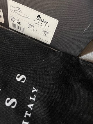 Zapatos Oxford Negros Hecho a mano en Italia