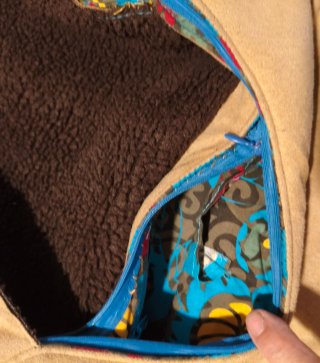 Bolso Billabong Beige y Multicolor