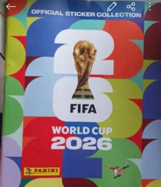 Álbum Oficial Colección Stickers Mundial 2026