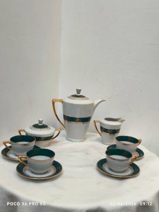 Set caffè Limoges Francia porcellana