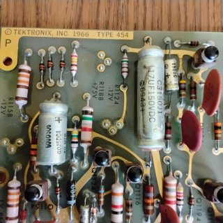 Scheda Tektronix Type 454