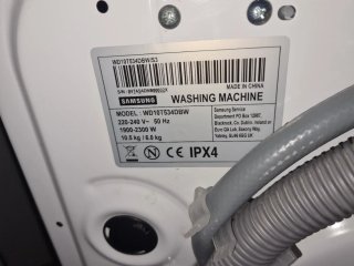 Lavadora  secadora Samsung Blanca
