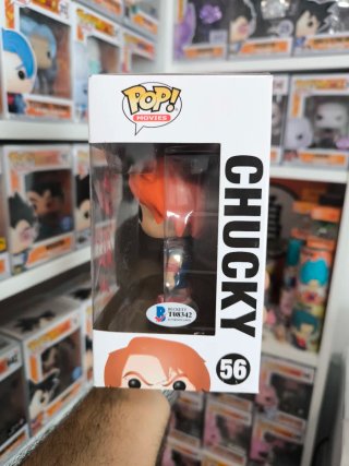Funko Pop! Chucky 56 Child's Play Firmado actor