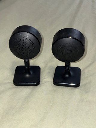 2 Cámaras de Vigilancia Inteligente Eve Cam