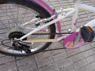 Bicicleta infantil niña rosa