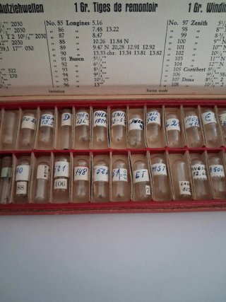 Ejes de volante 1 Gr. Autziehwellen
