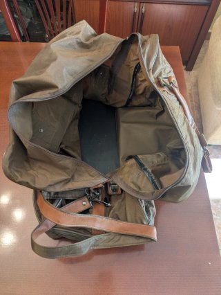 Maletas de viaje Dino marrones con ruedas