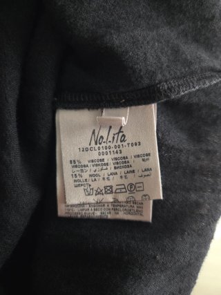 Camisa Nolita Negra Talla M