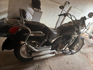 Moto Lifan LF125 Cruiser Negra