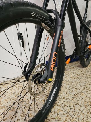Bicicleta Enduro NsBikes Hardtail Negra
