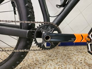 Bicicleta Enduro NsBikes Hardtail Negra