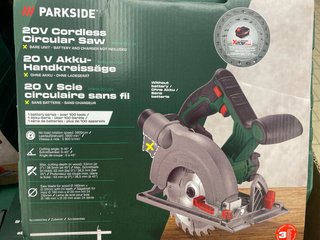 Sierra Circular Parkside 20V (sin batería)
