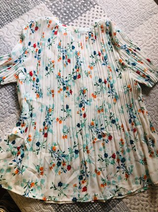Blusa Punt Roma flores XL