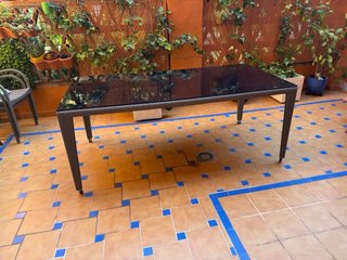 Mesa Terraza y Jardín con 6 Sillas