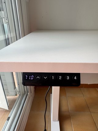 Escritorio con motor Flexispot Blanco 160x80cm