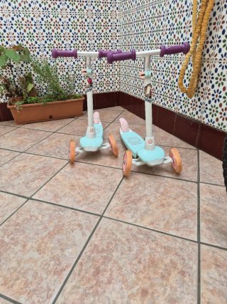Patinetes infantiles 3 ruedas Las Ruedas con Luces