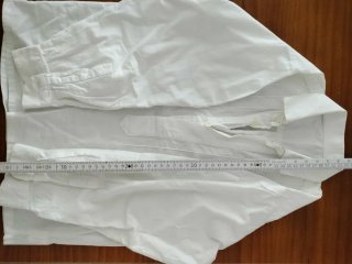 Camisa huertana blanca. T30 niñ@