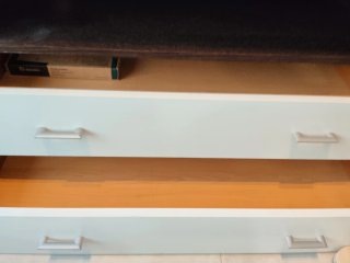 Mueble TV y estantería salón