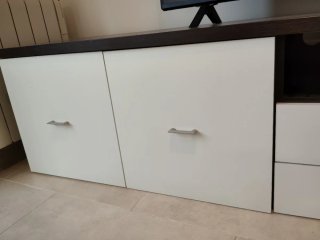 Mueble TV y estantería salón