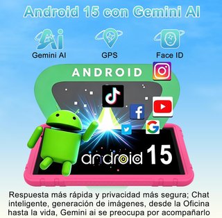 Tablet 10 Gemini AI Rosa 30GB/128GB