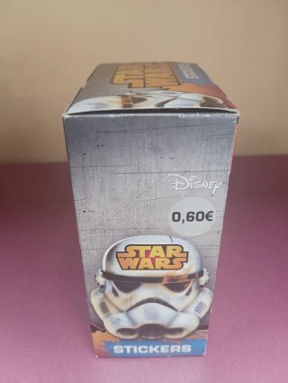 Caja completa de cromos Star Wars