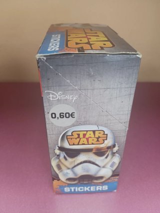 Caja completa de cromos Star Wars