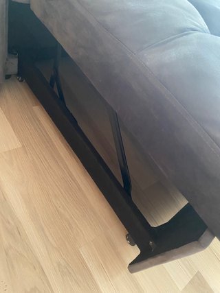 Sofá Cama Gris Tela