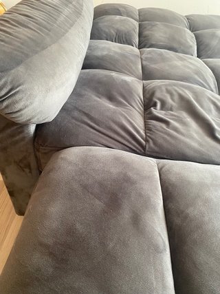 Sofá Cama Gris Tela