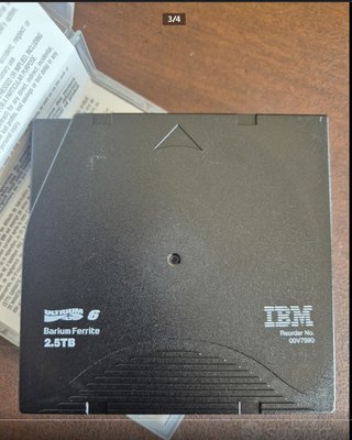 Nastro IBM LTO Ultrium 6 2.5TB