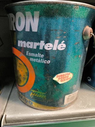 Lata Pintura Oxiron Martelé Antiox 4L