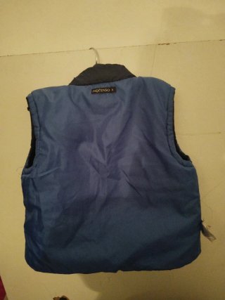Chaleco infantil azul marino talla 8