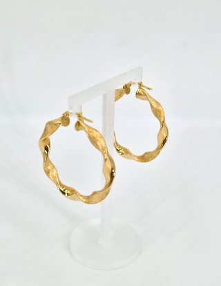 048-04-00046 Aros Oro Amarillo 18K
