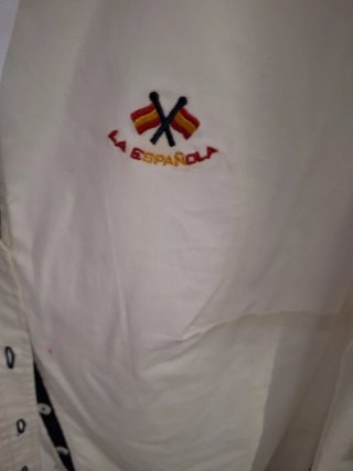 Camisa blanca marca  La Española