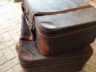 2 Maletas de viaje vintage Louis Vuitton