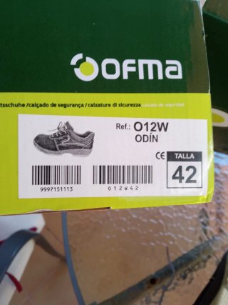 Calzado de seguridad OFMA