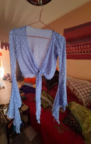 Blusa Gipsy Danza Vientre Talla Única