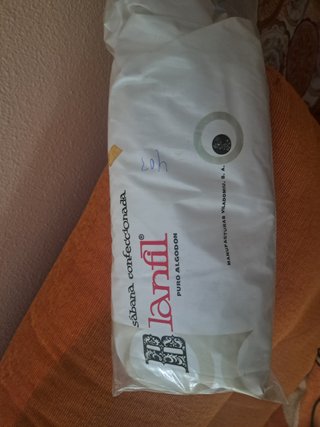 Sábanas de algodón sin estrenar
