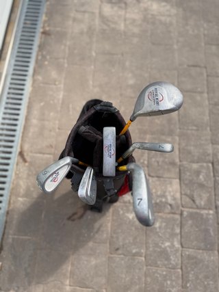 Palos de golf infantiles con bolsa